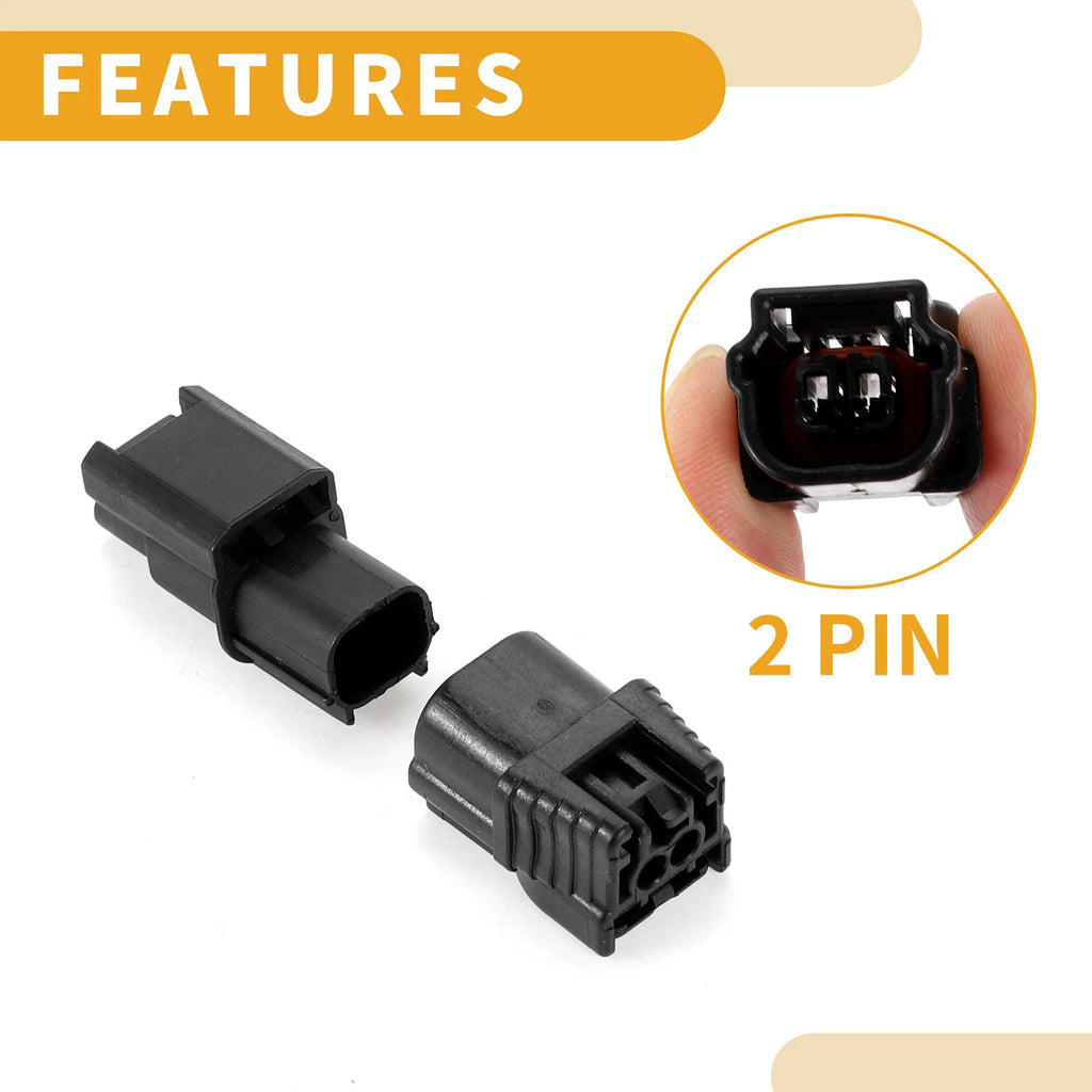 2 Pin Intake Air Pressure Sensor Connector for Honda 
