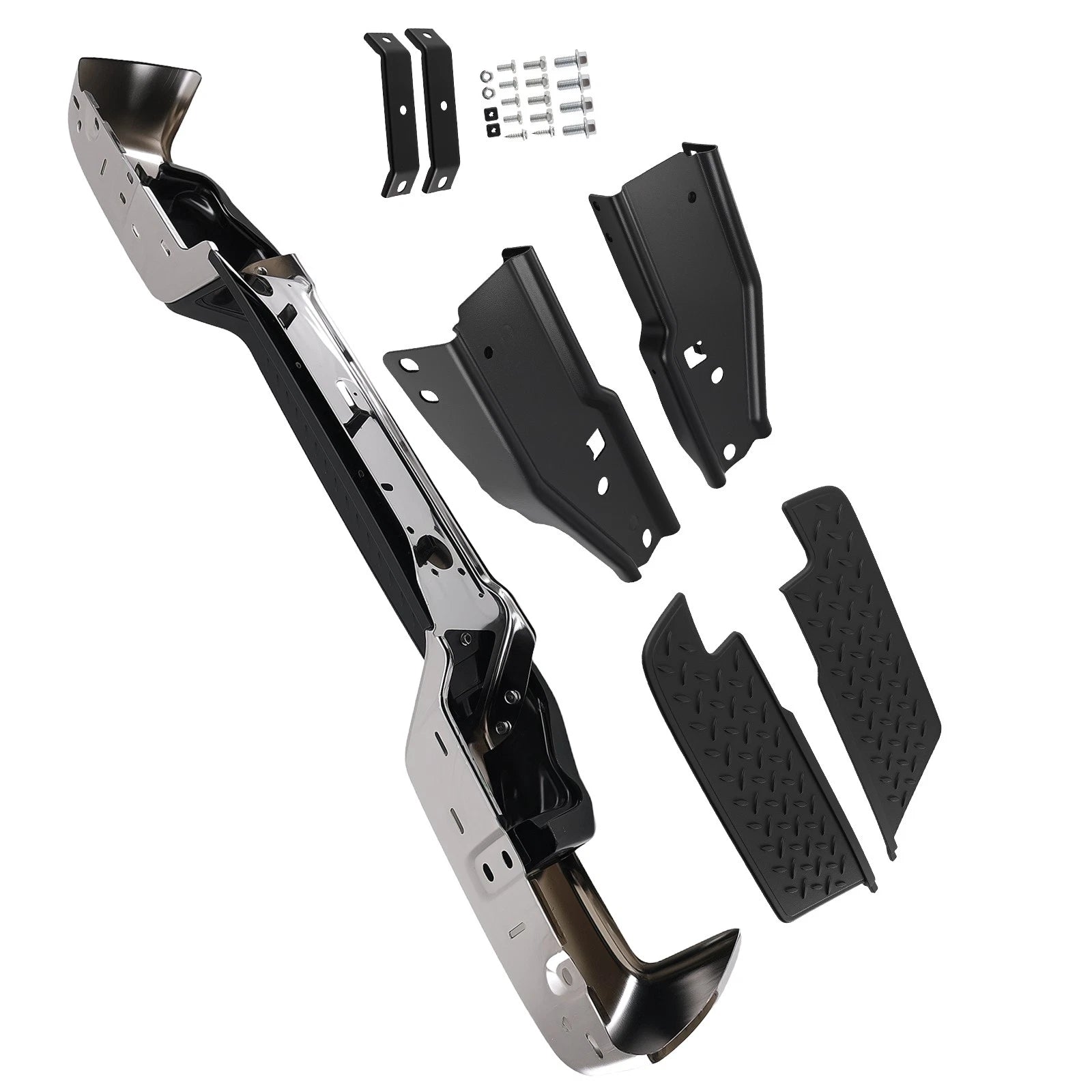 Chrome Steel Rear Bumper for Colorado Canyon (2004-2007)