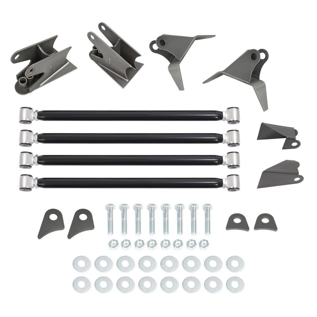 3.25" Axle Rear Weld-On Triangulated 4 Link Suspension Kit for