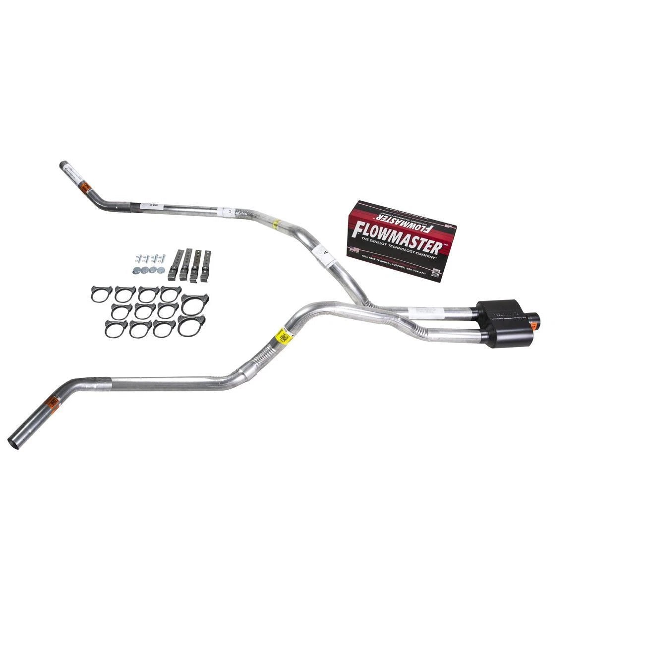 Flowmaster Super 10 Dual Exhaust 2.5" Pipe for Ram 1500 (2009–2013)