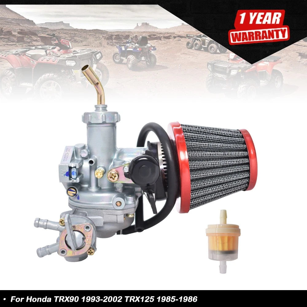 Carburetor & Air Filter for Honda TRX90 TRX125 (1985-2002)