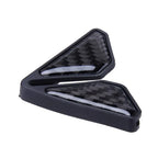 2 x Black Anti-Scratch Car Door Corner Protectors