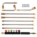 Set of 6 High Pressure Washer Wands & Nozzles for (4000PSI)