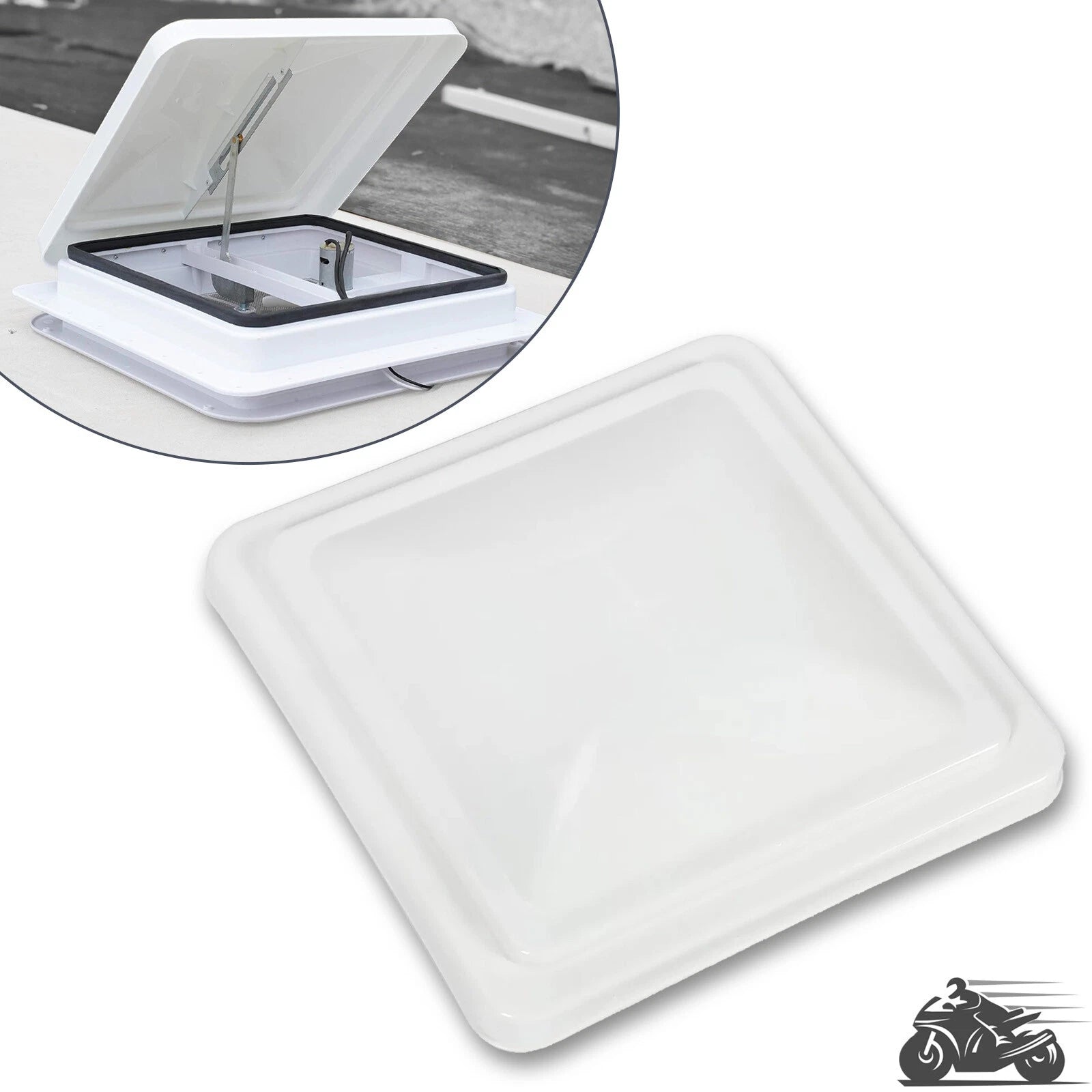 14" x 14" RV Replacement Roof Vent Cover for Camper (Trailer)