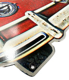 Vintage Style Metal Sign for Volkswagen Bus Front (14 in x 15 in) (1950–1975)