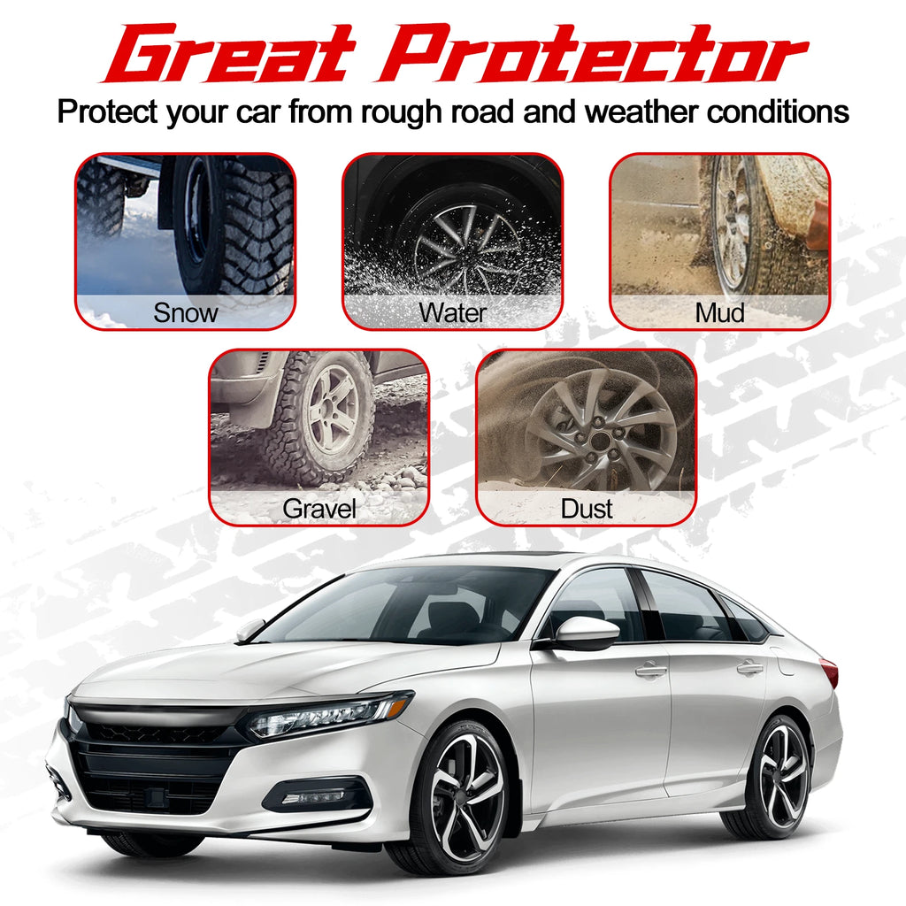 Splash Guards Mud Flaps for Honda Accord (2018–2020) Sedan (4Pcs)