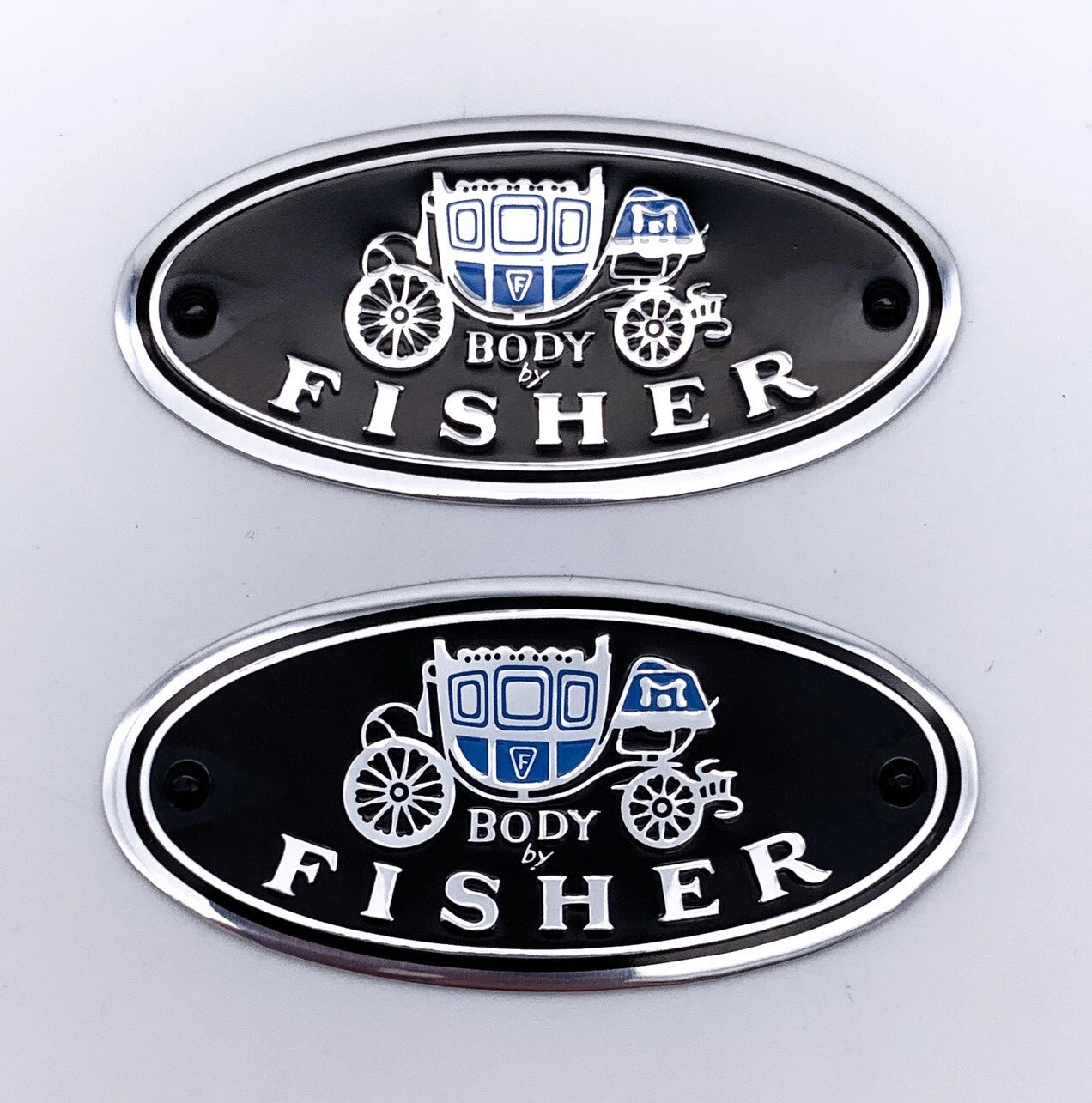 Sill Scuff Plate Decals Pair for 1967–1969 Chevy Camaro by Fisher Style