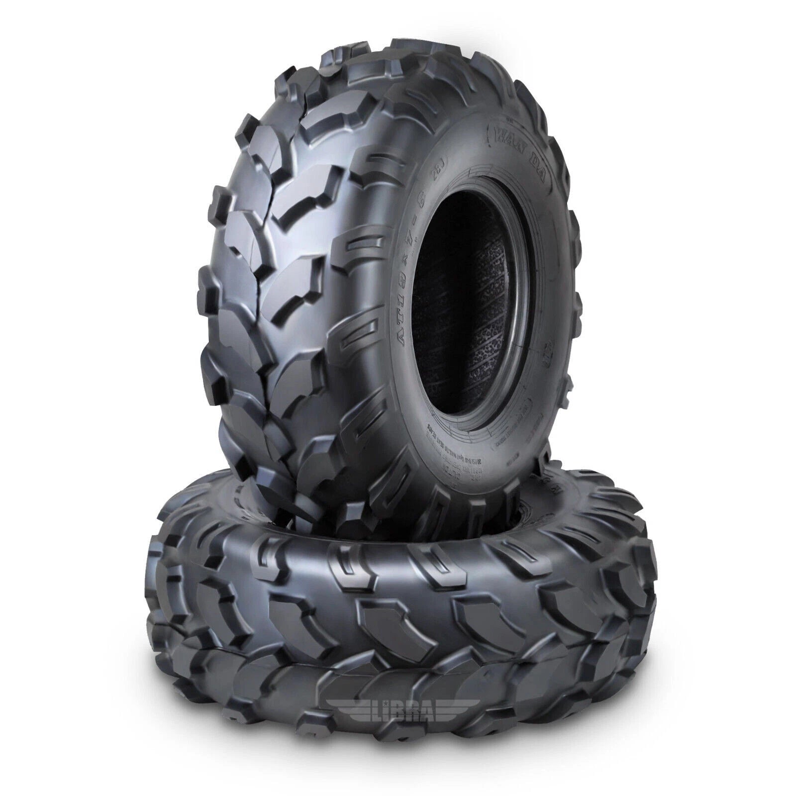 2 WANDA ATV Tires 19x7-8 for Alphasport Kolt/Cobra 90 (N/A)