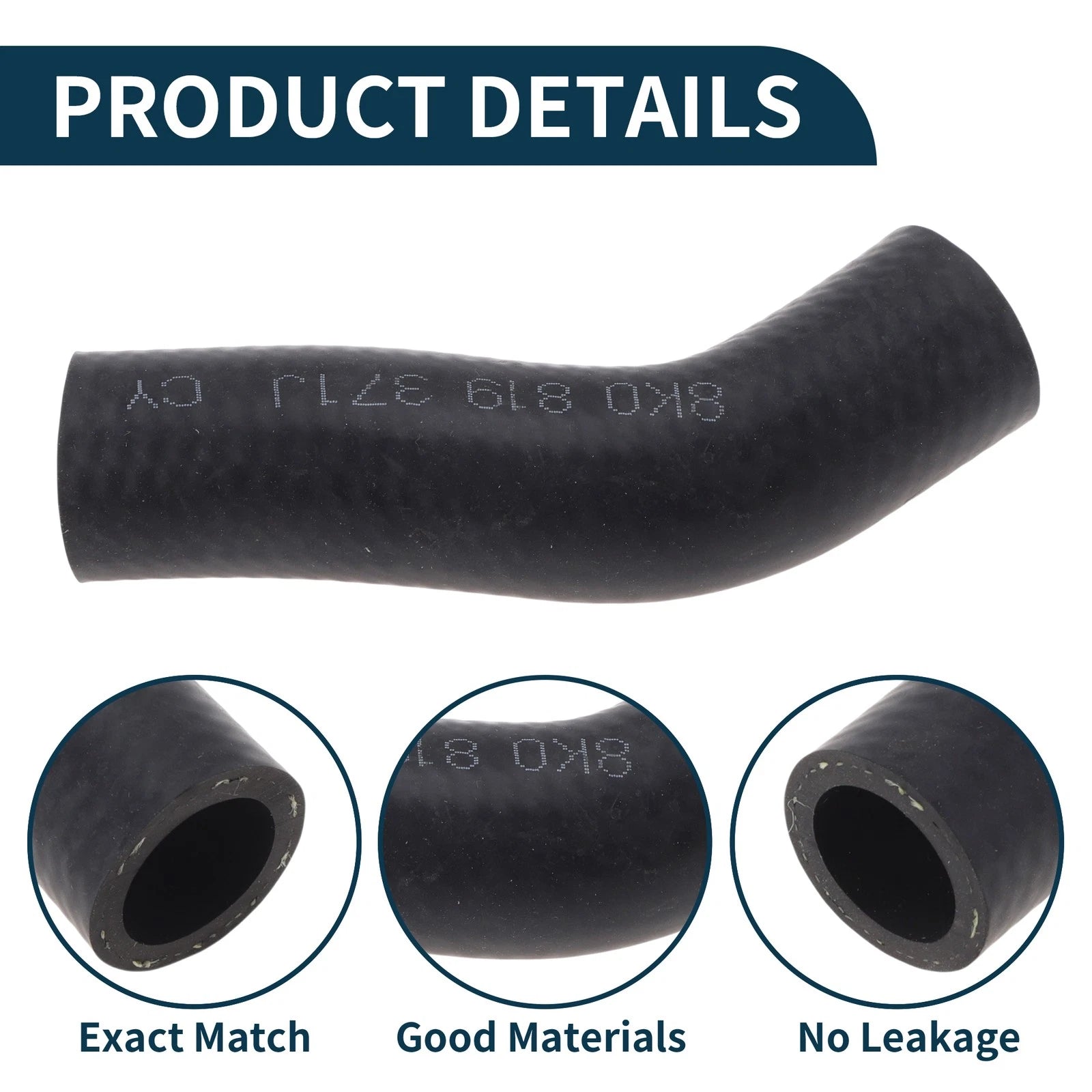 Radiator Hose No. 8K0819371J for Audi Q5 2.0L (2013–2017)