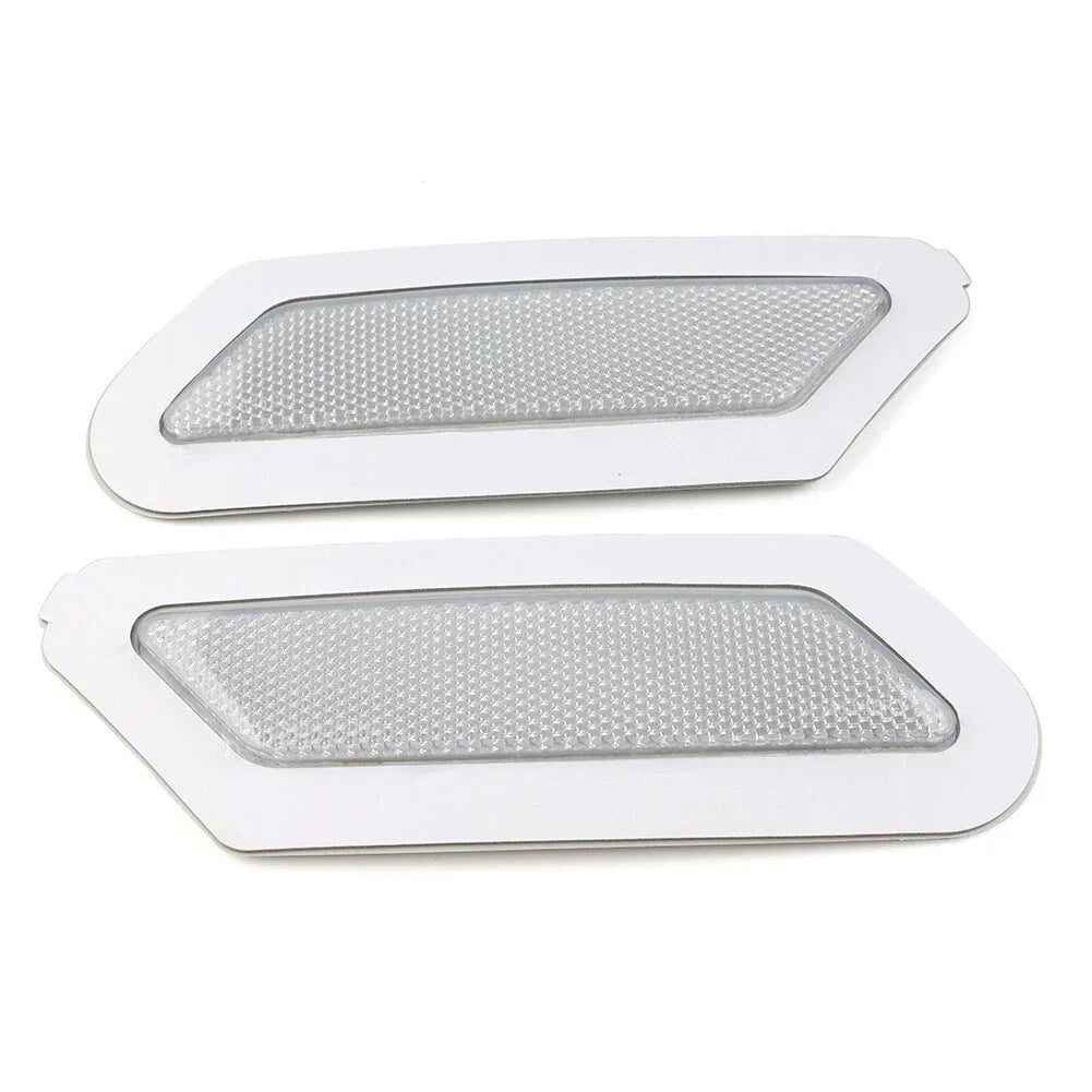 White Front Bumper Side Marker Turn Signal Light for Audi Q5 SQ5 (2018-2020)