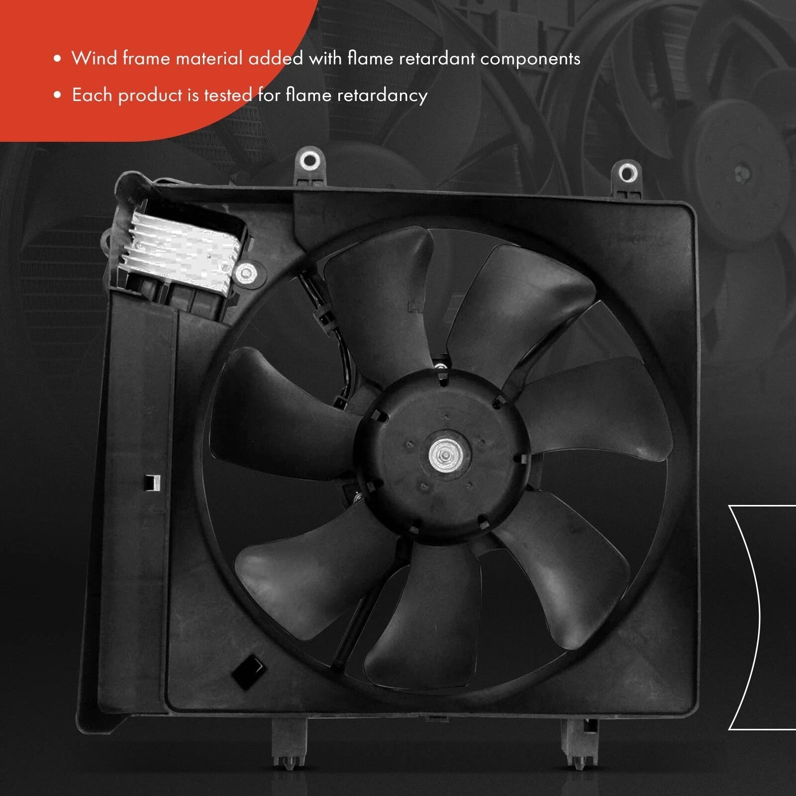 Cooling Fan Assembly with Shroud for Subaru Outback Legacy (2005–2009)