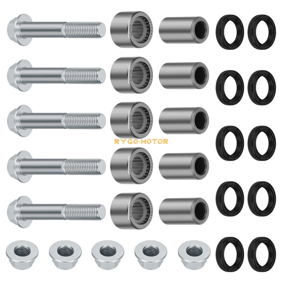 Swing Arm Linkage Bearing Kit & Bolts for Honda Sportrax 400 TRX400X EX (2004–2009)