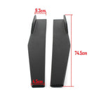 74.5cm Carbon Fiber Side Skirt Rocker Diffuser Spoiler for UK Cars