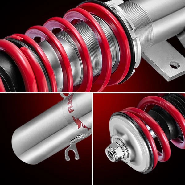 Coilover Shock Absorbers for Volkswagen Polo 2009–2017 (1.2L, 1.4L, 1.6L)