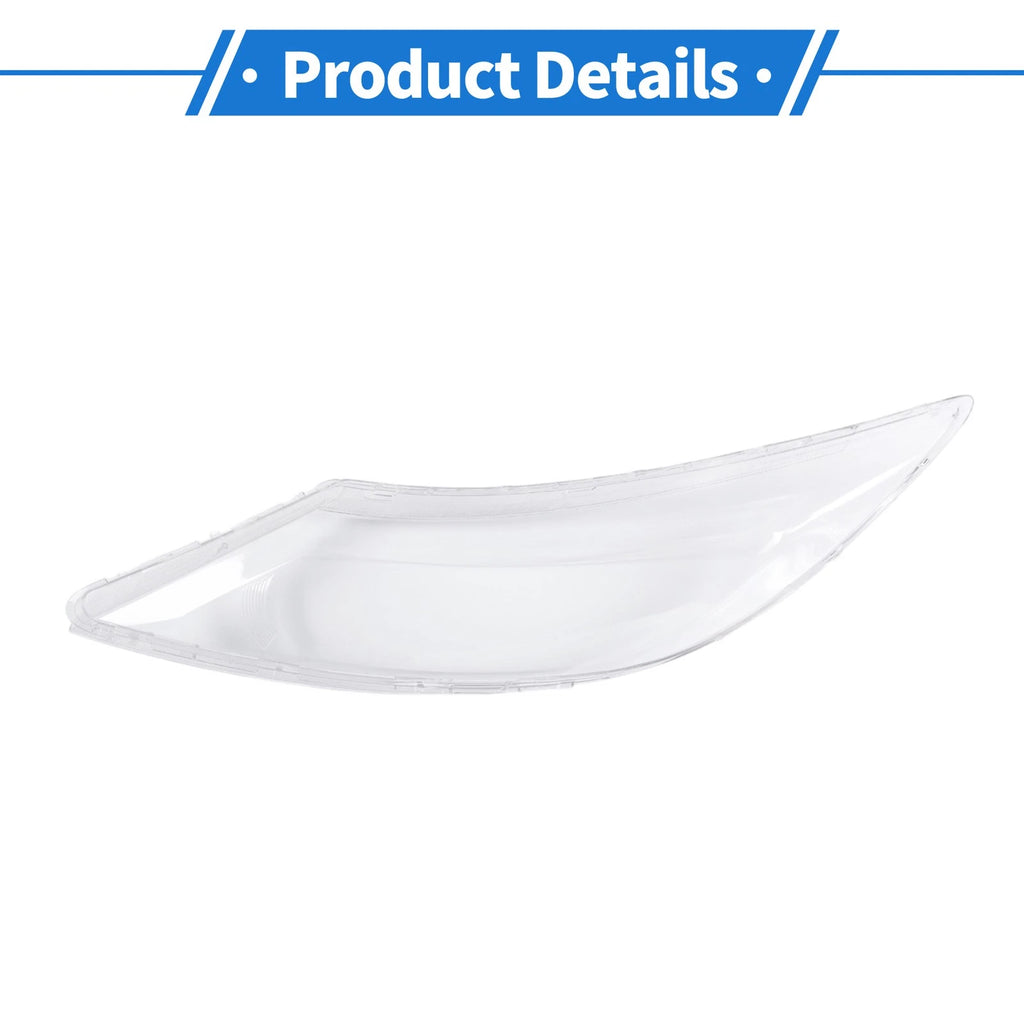 Headlight Lens Cover for Kia Sportage (2009–2014) PC Clear