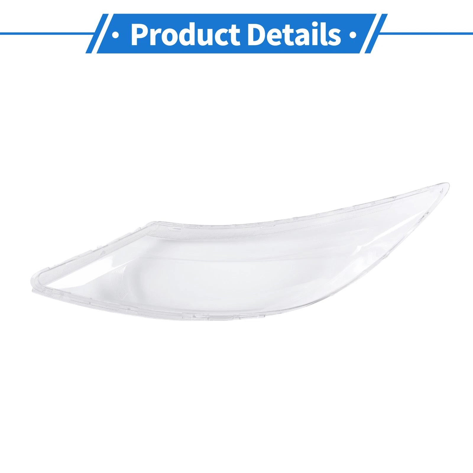 Headlight Lens Cover for Kia Sportage (2009–2014) PC Clear