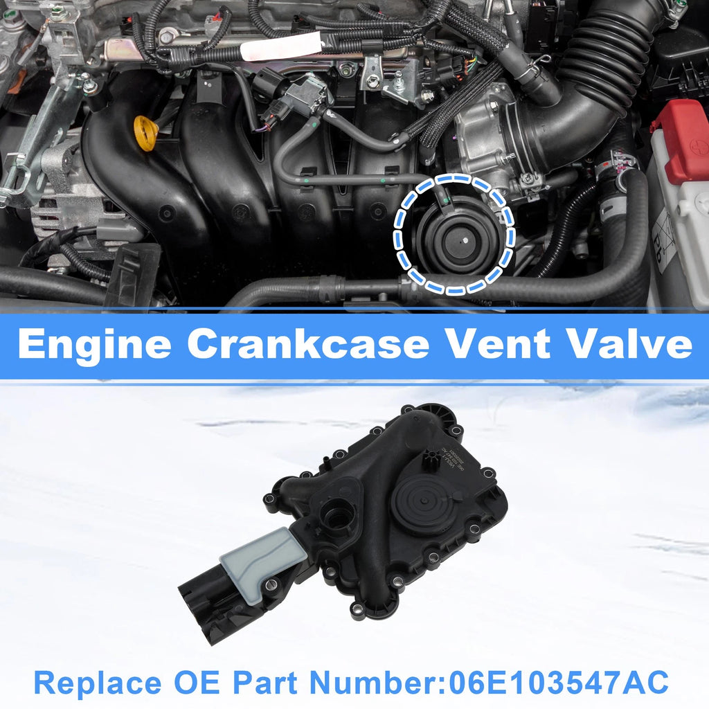 Engine Crankcase Vent Valve Oil Separator No.06E103547AC for Audi A6 (2009–2012)
