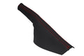 E Brake Boot Cover for Audi TT (1998–2006) Carbon Fiber Red Stitch