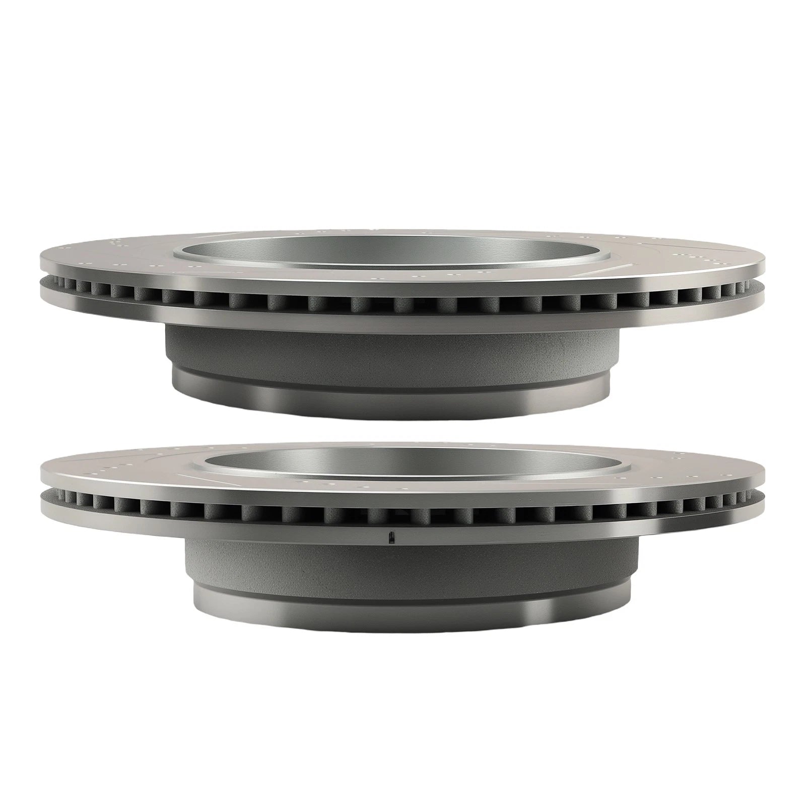 Rear Drilled Brake Rotors Kit for Chrysler Aspen (2007–2009) S-53006