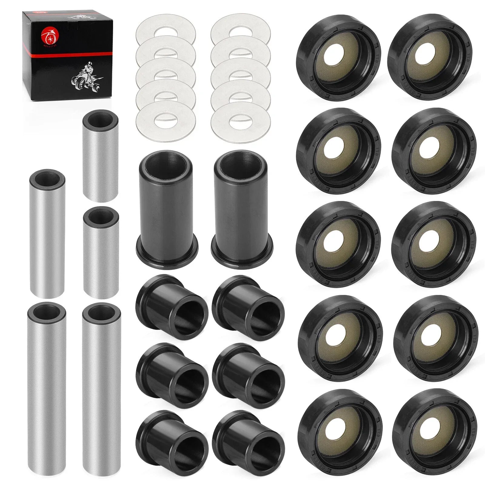 Rear A-Arm Suspension Bushing Kit for Suzuki King Quad (2008–2013)
