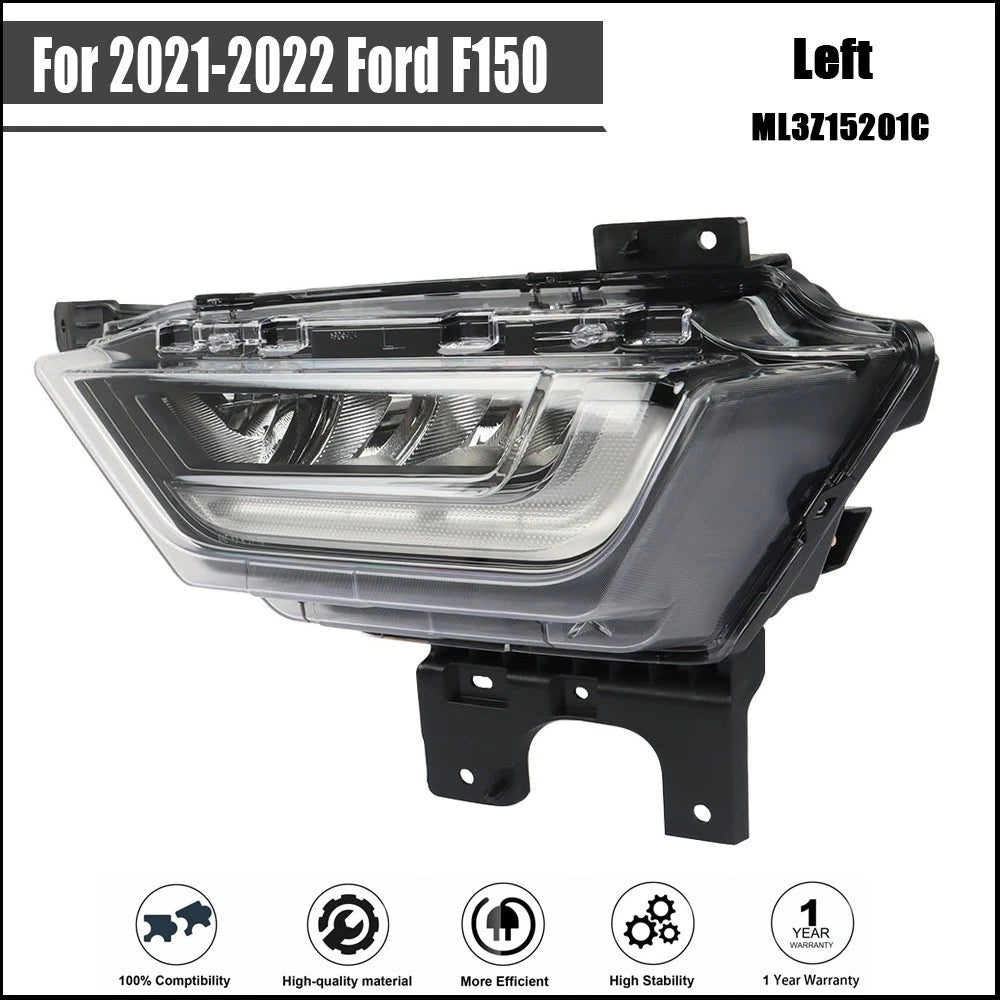 Full LED Fog Light Assembly for Ford F150 (2021â2022)