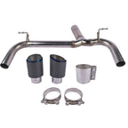 Carbon Fiber Axle Back Muffler Exhaust for BMW F30 F32 335i 435i (2012–2016)