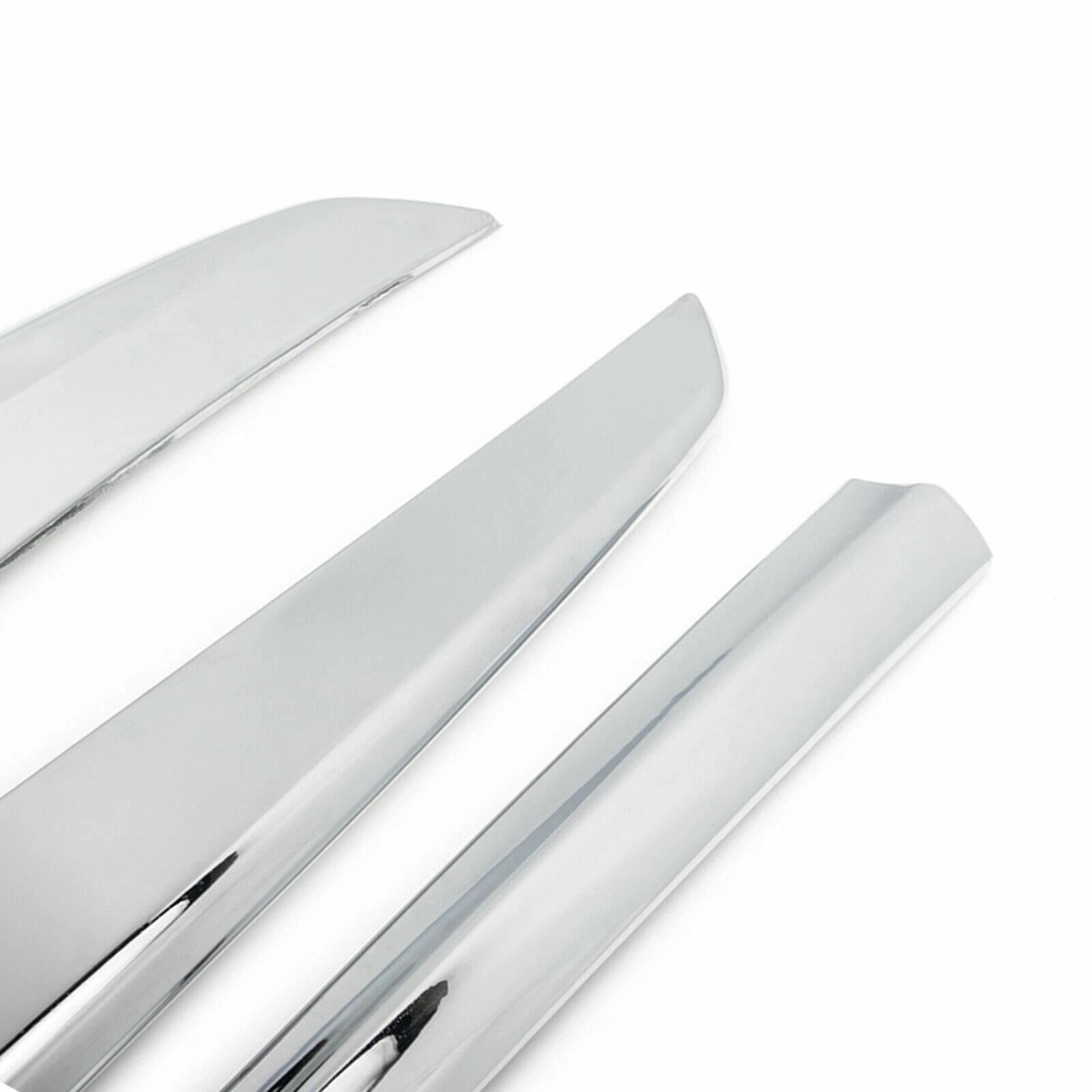 Chrome Silver Front Bumper Lip Cover Trims for Honda Accord (2018-2020)