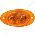 4X Amber LED Side Marker Turn Signal Lights for Freightliner Cascadia (2010–2023)