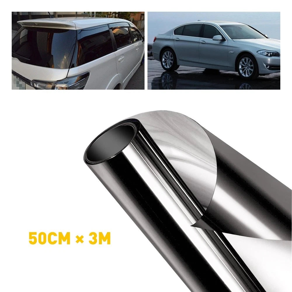 Window Tint Film 20" x 10' for Car Home (Uncut Super 0.7 Dark Black)