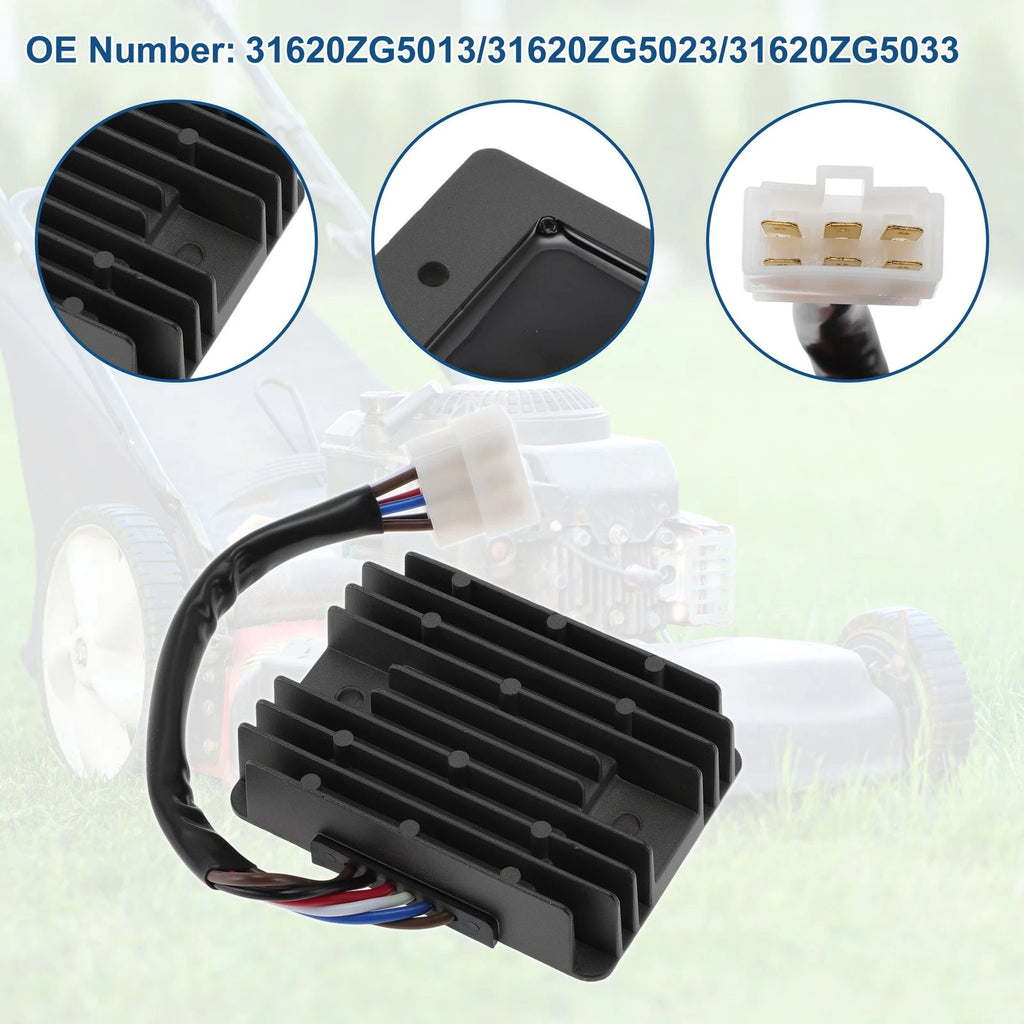 Voltage Regulator Rectifier 31620ZG5013 for Honda GX270 GX240 GXV530 GX610 (2000–2023)