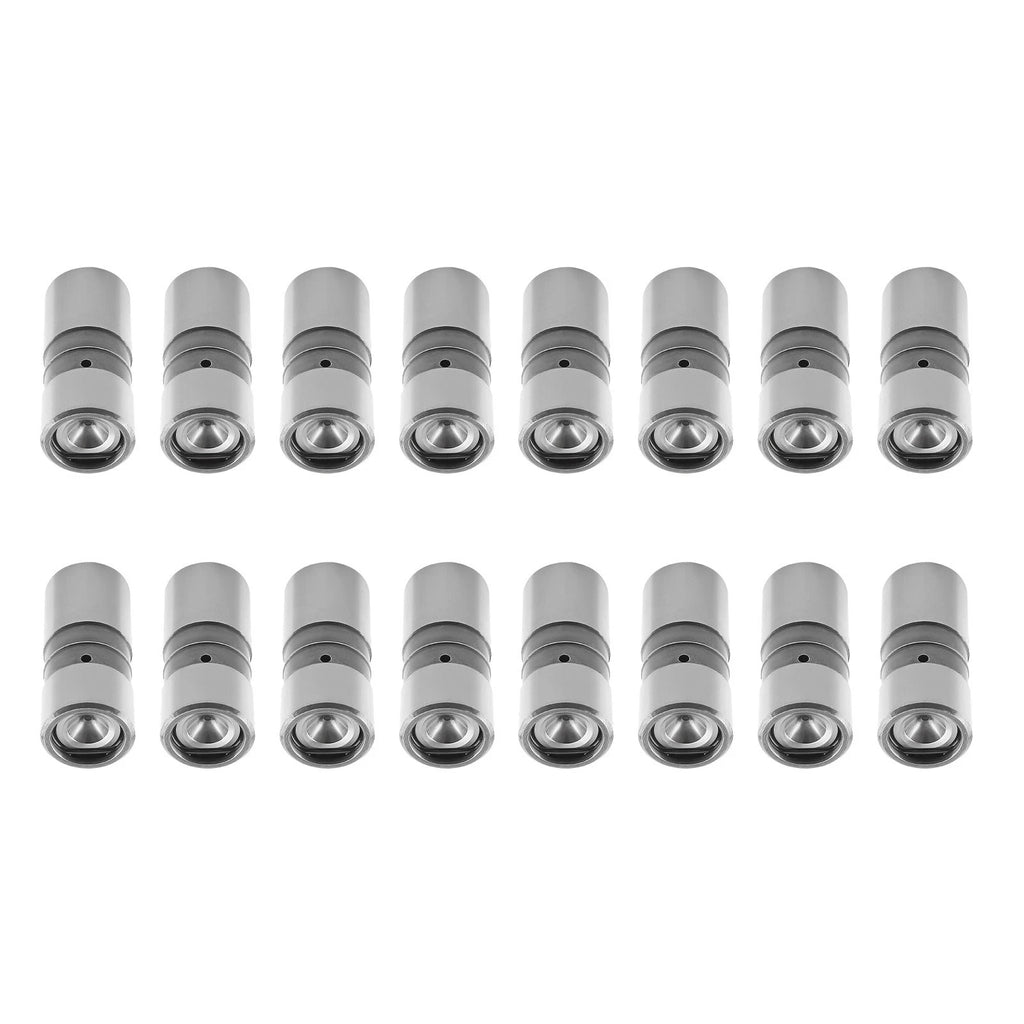 Set of 16 Hydraulic Flat Tappet Lifters for Chevrolet SBC (1960–2002)