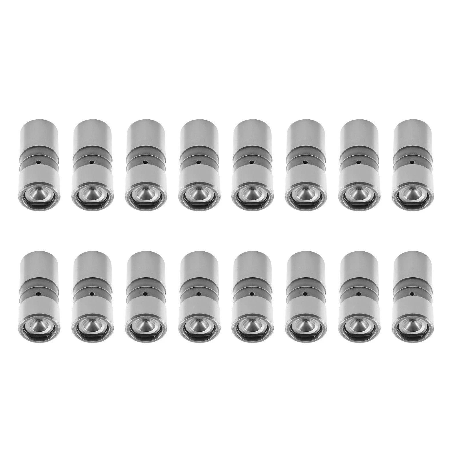 Set of 16 Hydraulic Flat Tappet Lifters for Chevrolet SBC (1960–2002)