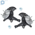Steering Knuckle & Wheel Bearing Hub Assembly Pair for Ford Edge (2007–2014)