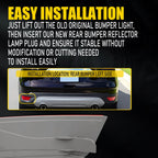 Bumper Reflector for Ford Escape (2013-2019) Rear Left Side