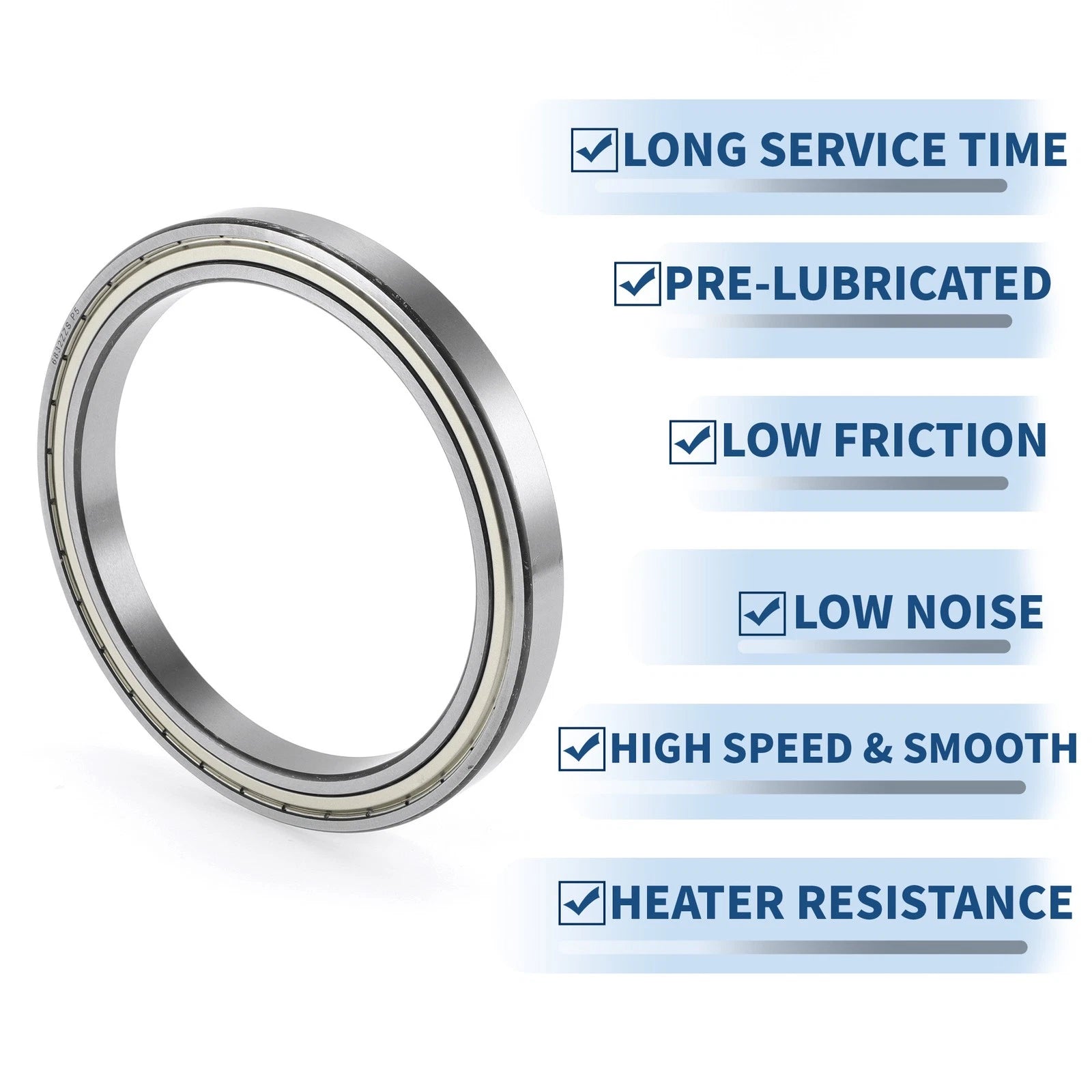 Deep Groove Ball Bearing 6832ZZS for Scooter Skateboard (160x200x20mm)