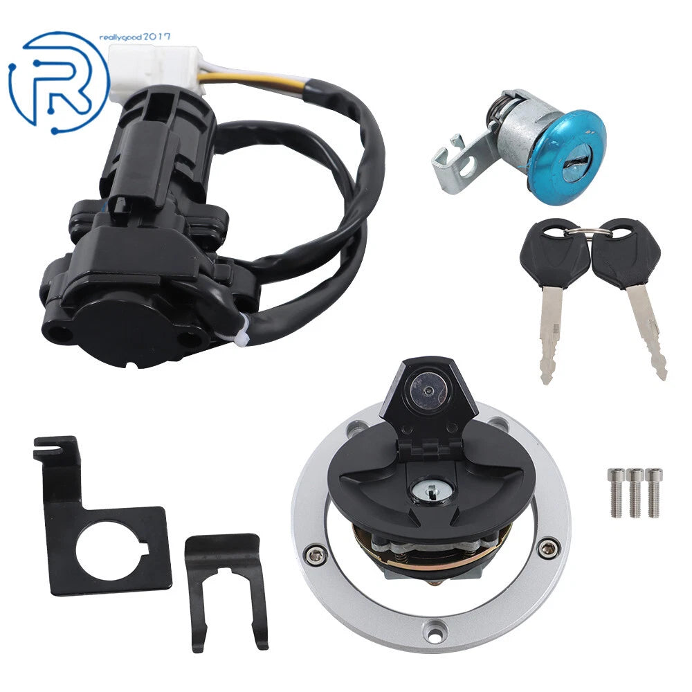 Ignition Switch and Fuel Gas Cap Lock Set for Kawasaki Ninja 1000 (2011–2023)