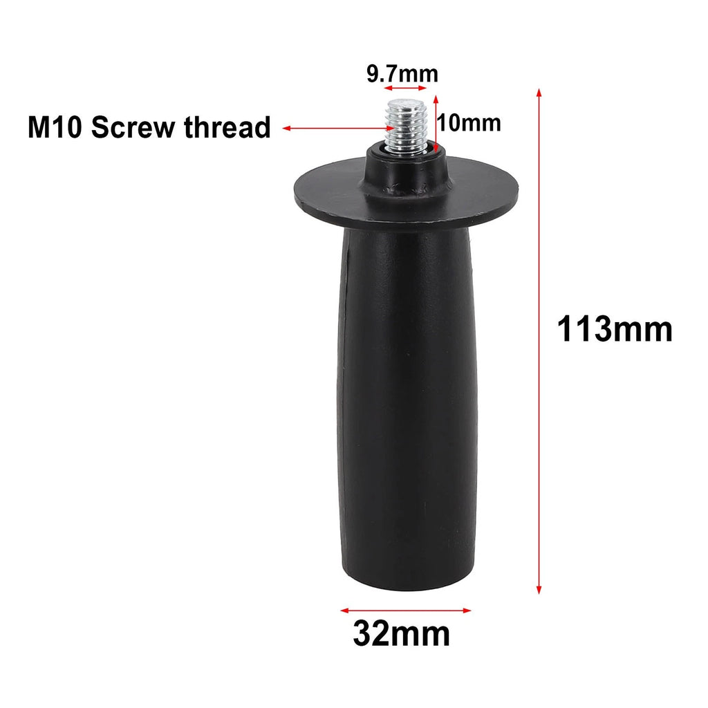 Side Handle for Angle Grinder M8 (8mm/10mm) Black