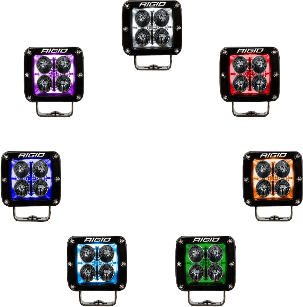 Rigid Radiance+ RGBW Pod Lights for ATV/UTV (2020–2023)