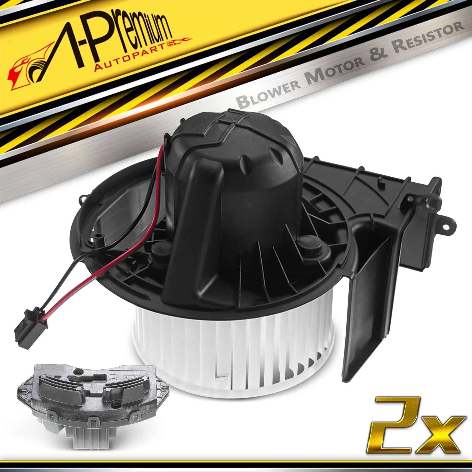 HVAC Heater Blower Motor & Resistor for BMW X5 (2014–2017)
