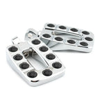 Non-slip Foot Pegs for Harley Dyna Fatboy Sportster XL883 XL1200 (2004-2023)