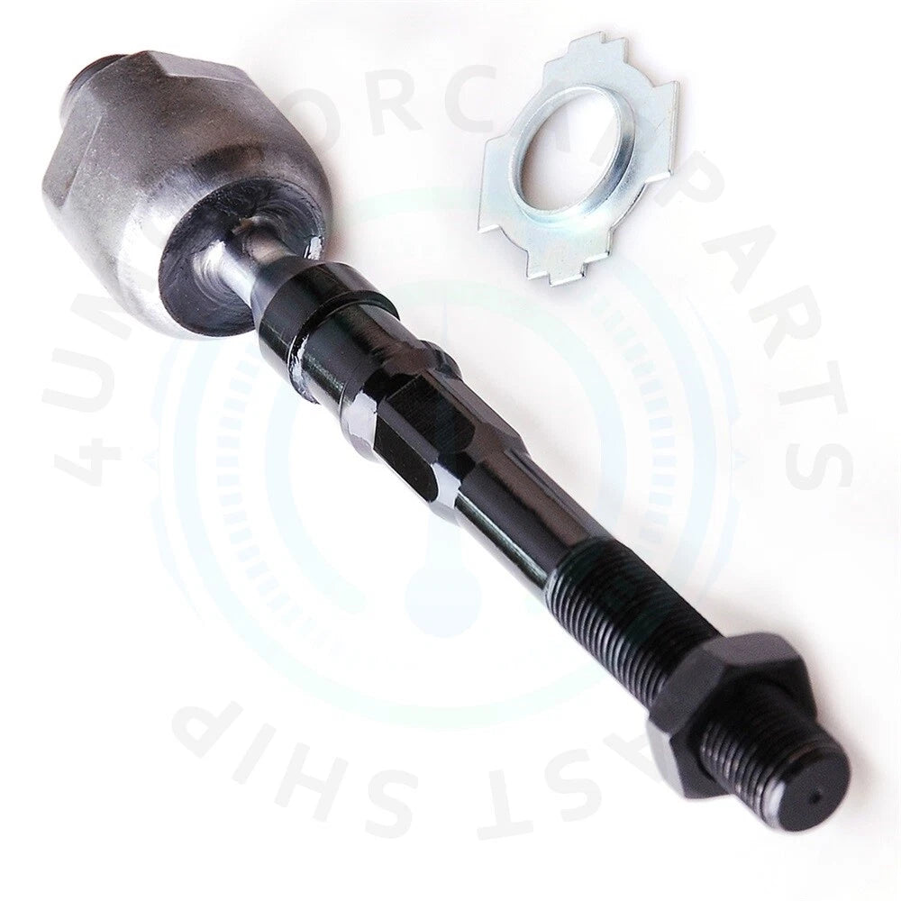Set of 6 Steering Tie Rods and Rack and Pinion Bellow for Nissan Frontier Xterra (2005–2015)