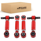 Set of 4 Rear Camber Toe Arms for Honda Civic/Integra (1988–2001)