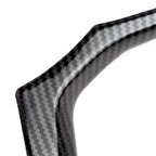 Carbon Fiber Steering Wheel Cover Trim for BMW 3 4 Series (2019-2023)