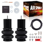 Rear Air Ride Suspension Bags Bracket Kit for Chevy Impala Caprice (1965–1970)