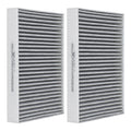 2PCS Carbon Cabin Air FIlter for BMW X5/X6/X7/XM 2019-2025 64119366401 CF1380