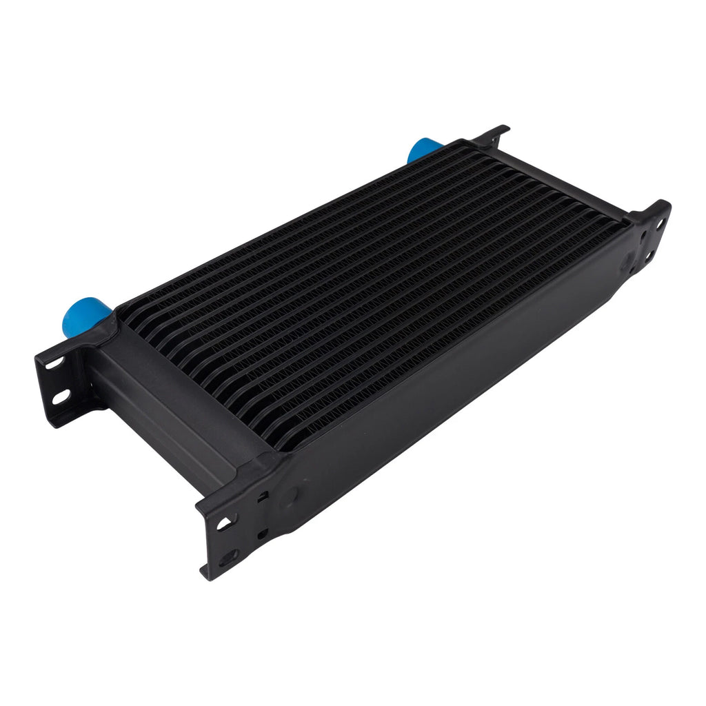16 Row AN10 Aluminum Transmission Engine Oil Cooler & Filter Adapter Kit