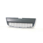 Replacement Gray Chrome Plastic Front Bumper Cover Grille for See Compatible Chart