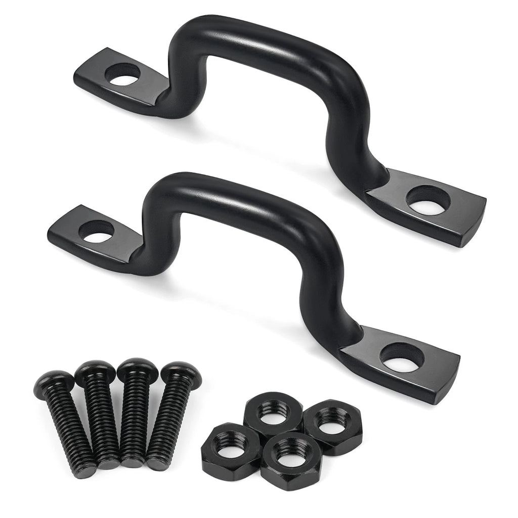 Pair Heavy Duty Rear Truck Bed Rope Hooks for Ford Ranger (2019–2023)