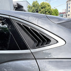 Rear Window Quarter Vent Louver Covers for Audi Q3 Sportback (2019–2024)