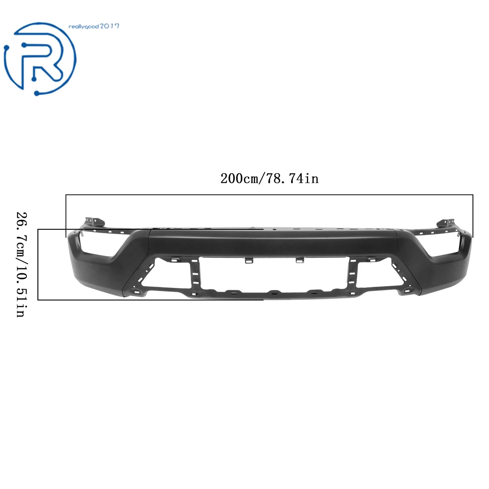 Steel Front Bumper Assembly for Ford F150 (2021-2023)